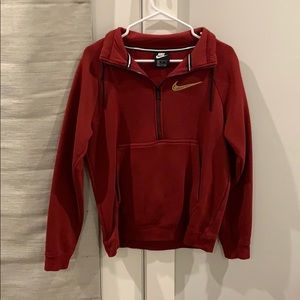 Dark Red Nike Sweatshirt